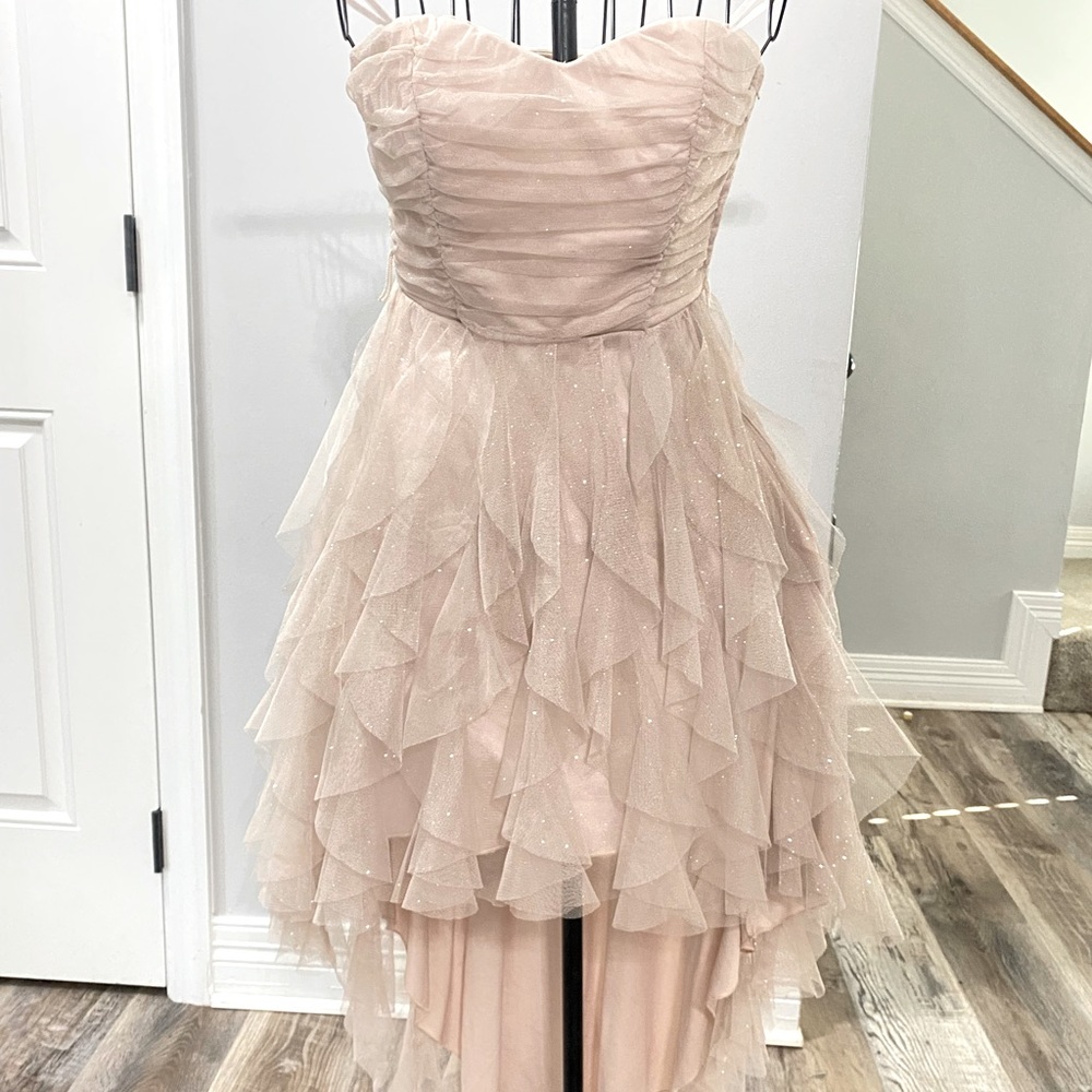 Sparkly Prom dress with tail